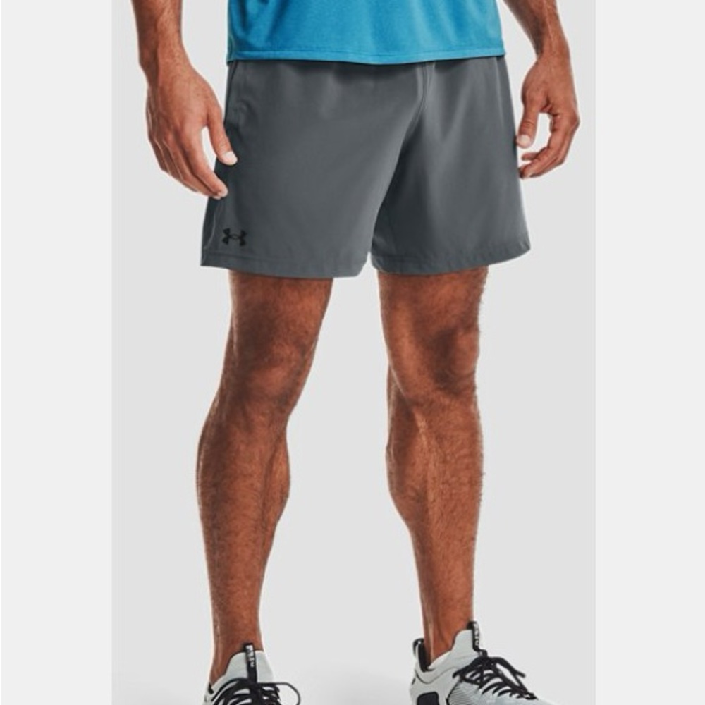 Under Armour Gray Athletic Training Shorts‎
